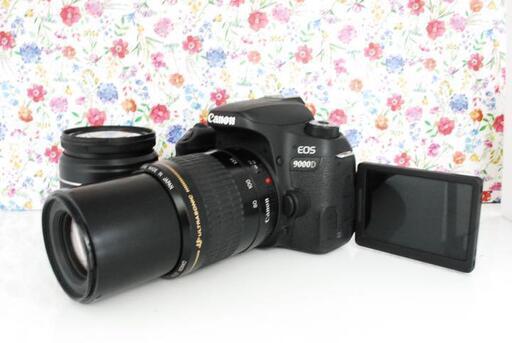 ★全国発送対応★【大人気！】キャノン Canon EOS 9000D 標準＆望遠 レンズセット