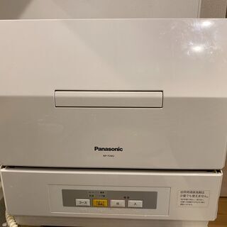 【食洗機＆乾燥機】 Panasonic NP-TCM2 設置台付き