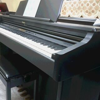 電子ピアノ Roland ローランド HP205-SB 2008製 動作品