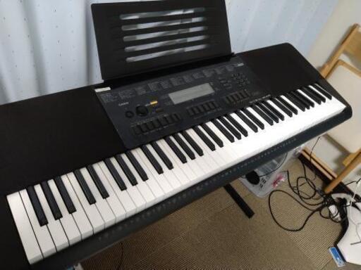キーボード　CASIO　WK-245 スタンド　イス付