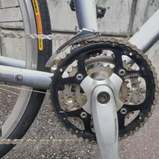 値下げ！！！ クロスバイク トレック TREK7.5FX 白（タイヤ等いくつか