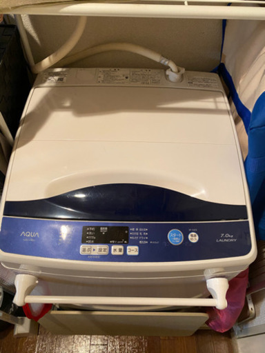 AQUA 洗濯機　7kg 取引中