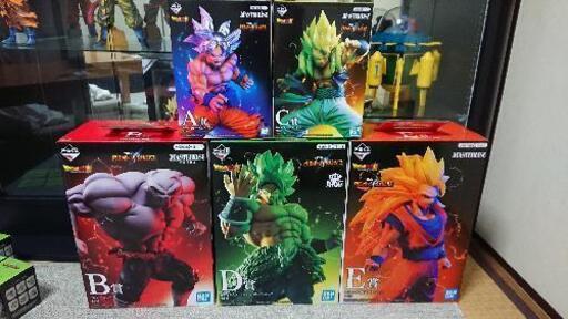 ドラゴンボール 一番くじオムニバス A賞 B賞 C賞 D賞 E賞＋クリアファイル全8枚