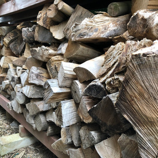 薪　広葉樹　2年乾燥すぐ使える！