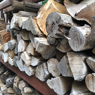 薪　広葉樹　2年乾燥すぐ使える！