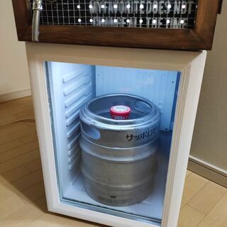 キッチン家電 年末セール自作ビールサーバー♪ディスプレイ冷蔵庫サーバー