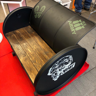 ドラム缶家具 横型