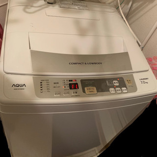 【決まりました】ハイアール 洗濯機 7kg 風乾燥機能あり
