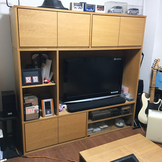 【値下げ】無印良品　スタッキングキャビネットＣセット（純正オプション付）