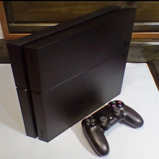 PS4本体 SSD換装 動作確認・初期化済 純正コントローラー PS4本体 SSD換装 動作確認・初期化済 純正コントローラー