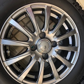 18年製•小型車用バリ山スタッドレスPCD100