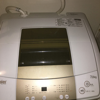 H a i e rの洗濯機　JW-K 70M