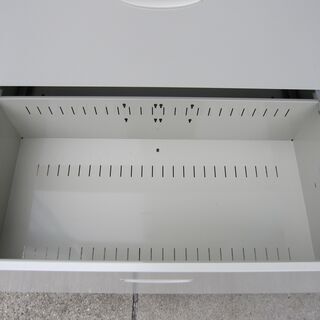 上下書庫セット ナイキ製 両開き/ラテラル ニューグレー 鍵無し（作成 