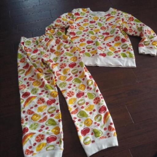 女の子140 パジャマセット フルーツ柄 Kitty 床波の子供用品の中古あげます 譲ります ジモティーで不用品の処分