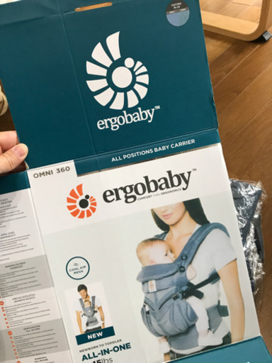 新品未使用・エルゴオムニ360・クールエアメッシュ・オクスフォードブルー