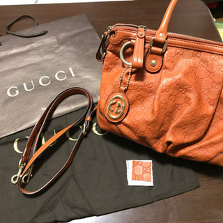 GUCCI2wayショルダー　GGオレンジ　　