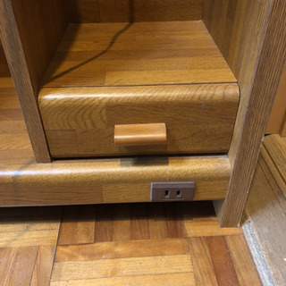 コンセント付き 本棚ブック勉強机用