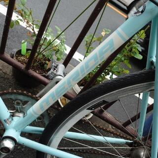 自転車 メリダ ピストバイク LEGライトシアン