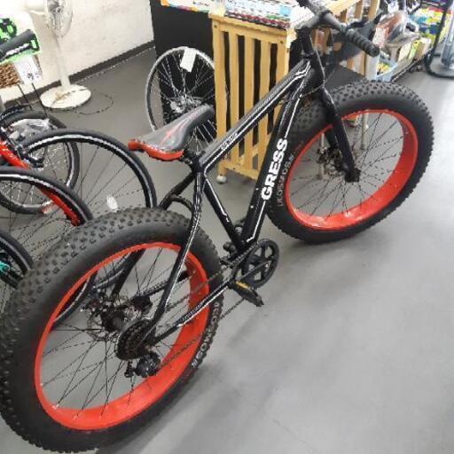 売り切れました【中古自転車】26インチ　ファットバイク　状態良好