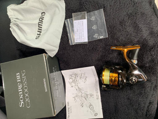 SHIMANO Soare BB C2000SSPG(リール)!!