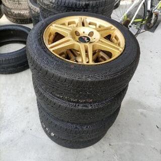 185/60/15　アルミホイール付タイヤ