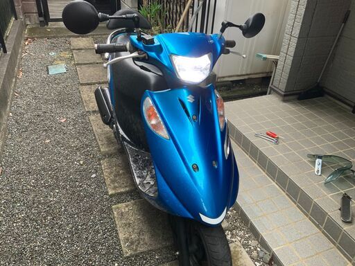 SUZUKI アドレスv125G　（自賠責令和3年1月まで）