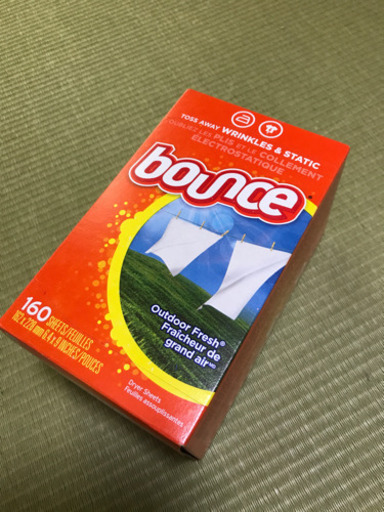 新品柔軟剤シート160枚一箱