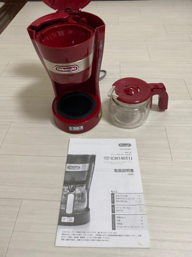デロンギドリップコーヒーメーカー赤使用期間半年 まみ ちゃーしゅー 関目高殿の家電の中古あげます 譲ります ジモティーで不用品の処分 デロンギドリップコーヒーメーカー赤使用期間半年 まみ ちゃーしゅー 関目高殿の家電の中古あげます 譲ります ジモティーで不用品の処分