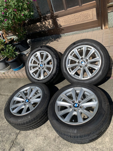☆送料無料☆ BMW 純正 5シリーズ F10 タイヤ付き アルミホイール 4本