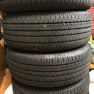 デリカd5  純正ホイール&タイヤ　18インチ　走行5000km 美品