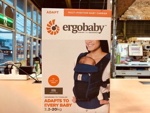 未開封品 エルゴ アダプト ergobaby ADAPT クールエアヴィンテージインディゴ