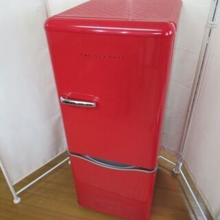 JAKN1654/冷蔵庫/2ドア/右開き/レッド/赤/新生活/単身/一人暮らし/大宇電子/DAEWOO/DR-C15AR/中古品/ JAKN1654/冷蔵庫/2ドア/右開き/レッド/赤/新生活/単身/一人暮らし/大宇