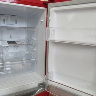 JAKN1654/冷蔵庫/2ドア/右開き/レッド/赤/新生活/単身/一人暮らし/大宇