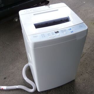 配達無料♪ AQUA 6kg 全自動洗濯機 AQW-S60D 2...