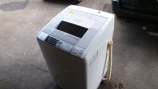 配達無料♪ 少し難有の為格安★ 日立 ビートウォッシュ 8kg 全自動洗濯機 乾燥機能付き  BW-D8LV 札幌 南区 澄川