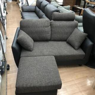 2人掛けソファ NOYES（ノイエス） NewSolt 色:グレー