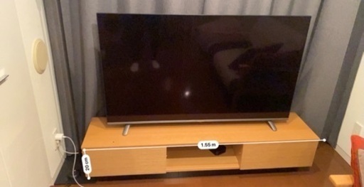 交渉可　テレビ台セット　55インチ　sunrise 東芝　SONY