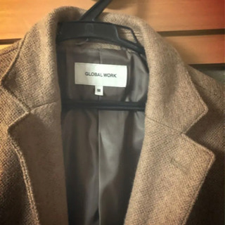 グローバルワークロングコート Ccb 八尾のコート メンズ の中古 古着あげます 譲ります ジモティーで不用品の処分