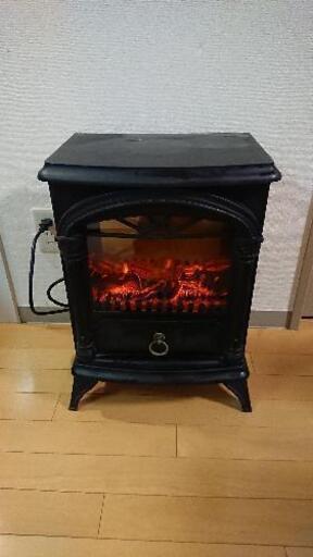 暖炉型 ファンヒーター LED