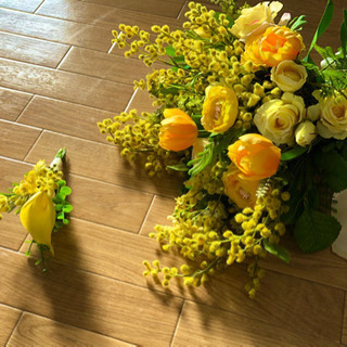 ブーケ、ブートニア