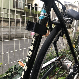 ビアンキ【Bianchi】のクロスバイク　カゴ付き！