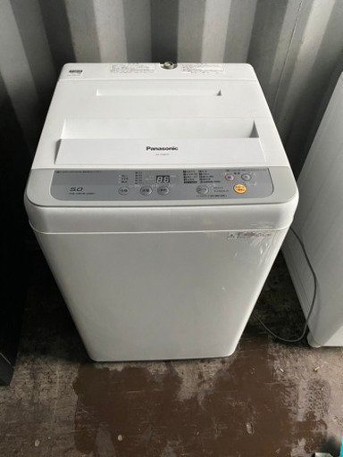 No.504 パナソニック  5kg洗濯機　2017年製　近隣配送無料