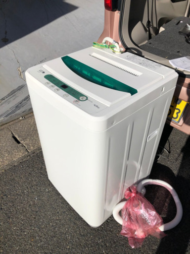 全自動電気洗濯機　(4.5kg)  お安くしました。