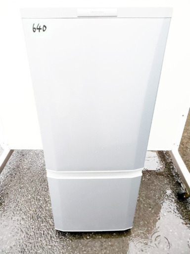 640番 三菱✨ノンフロン冷凍冷蔵庫✨MR-P15X-S‼️