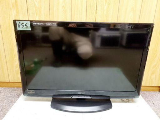 658番 SHARP✨液晶カラーテレビ✨LC-32V5‼️