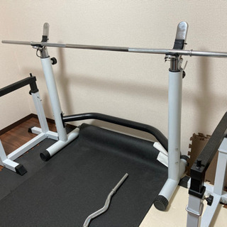 アイロテック　iROTEC スクワットラック　バーベルダンベル