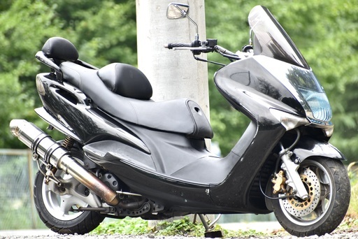 豪華 ☆YAMAHA*マジェスティ125FI*15830km*低走行*バーハン化*社外