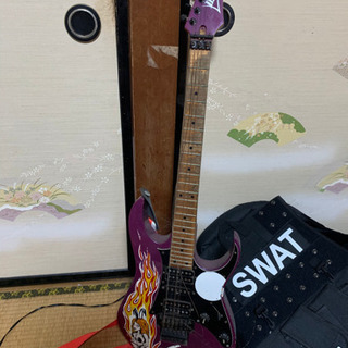 エレキギター　紫　アイバニーズ