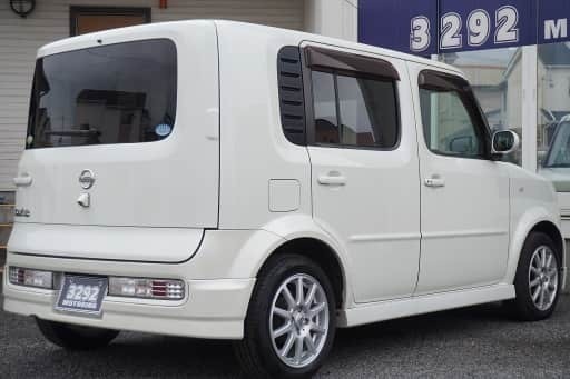 このサイズがちょうどいい 日産キューブ 自社ローンのくるまのミツクニ 3292shonan 茅ケ崎のキューブの中古車 ジモティー