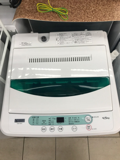 YAMADASELECT ヤマダ電機 YWM-T45G1 2019年製 4.5kg 洗濯機